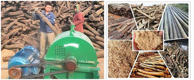 wood crusher machine 