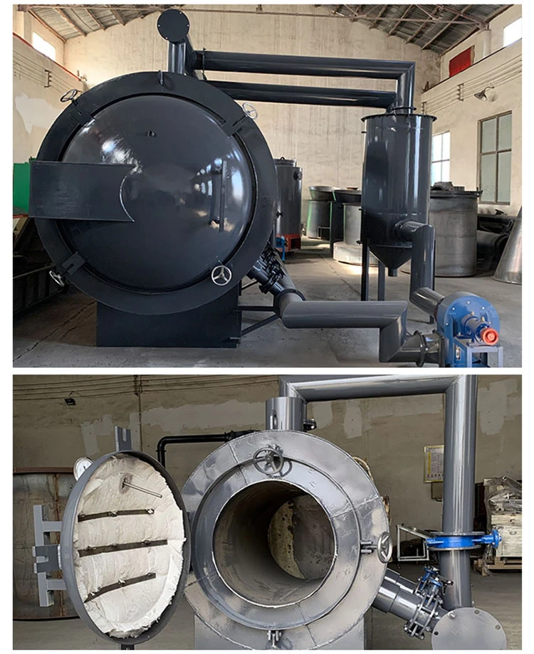 Charcoal carbonizing furnace