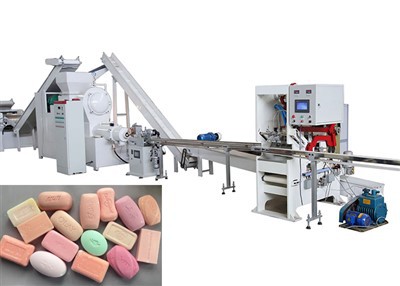 Γραμμή φινιρίσματος σαπουνιού μπάνιου 2000kg/h